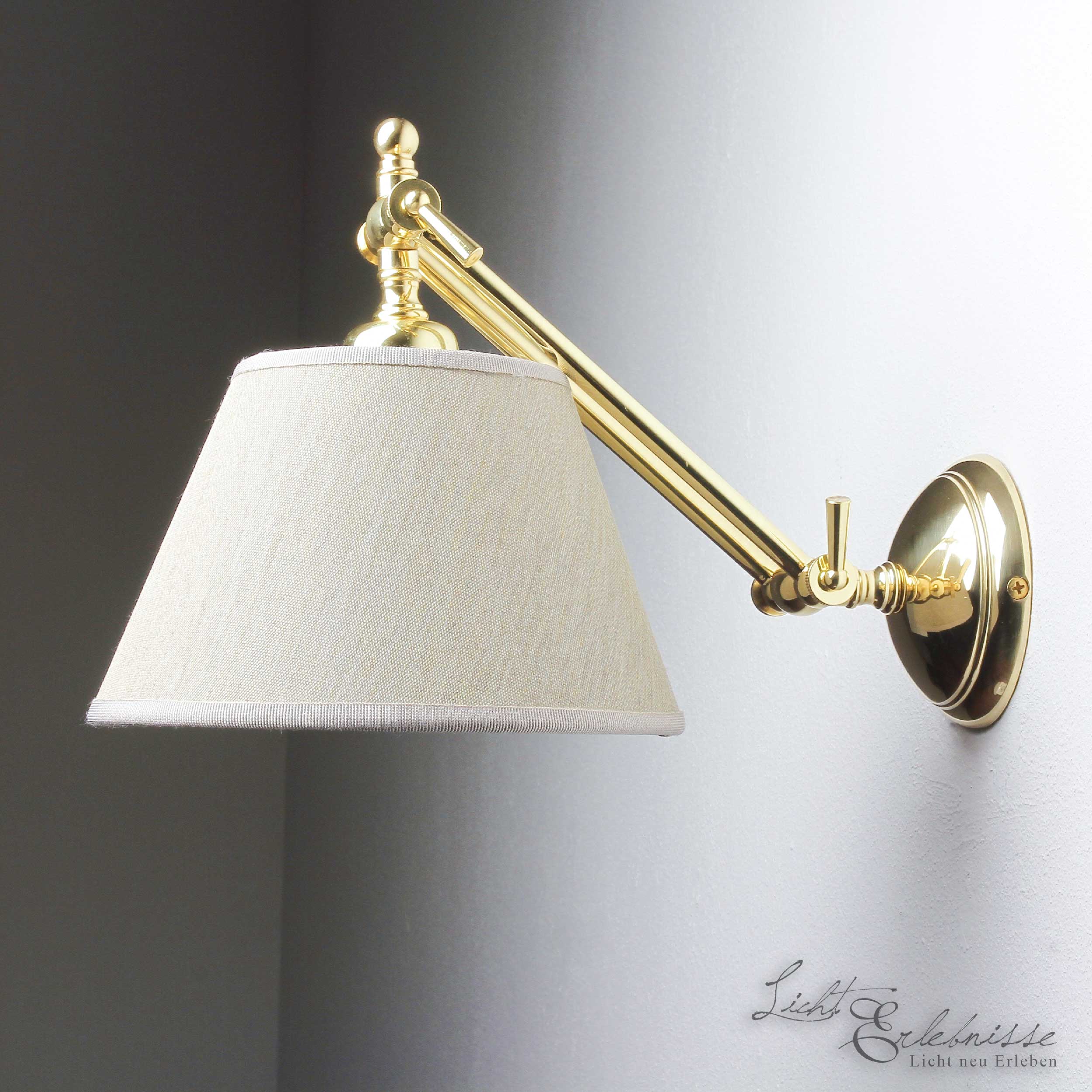 Wandlampe Messing Glänzend Poliert Snodo Wandlampe Messing Glänzend Poliert Snodo