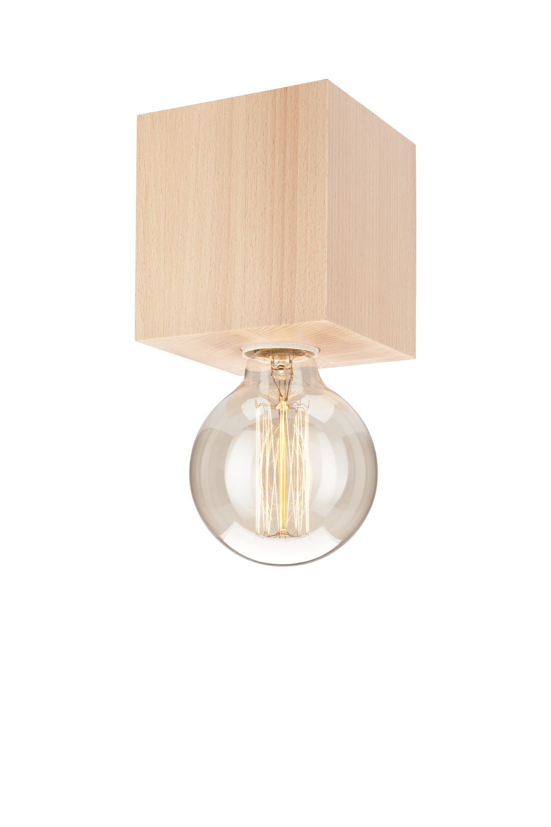 Braune Deckenleuchte Holz eckig Modern Wohnzimmer Braune Deckenleuchte Holz eckig Modern Wohnzimmer