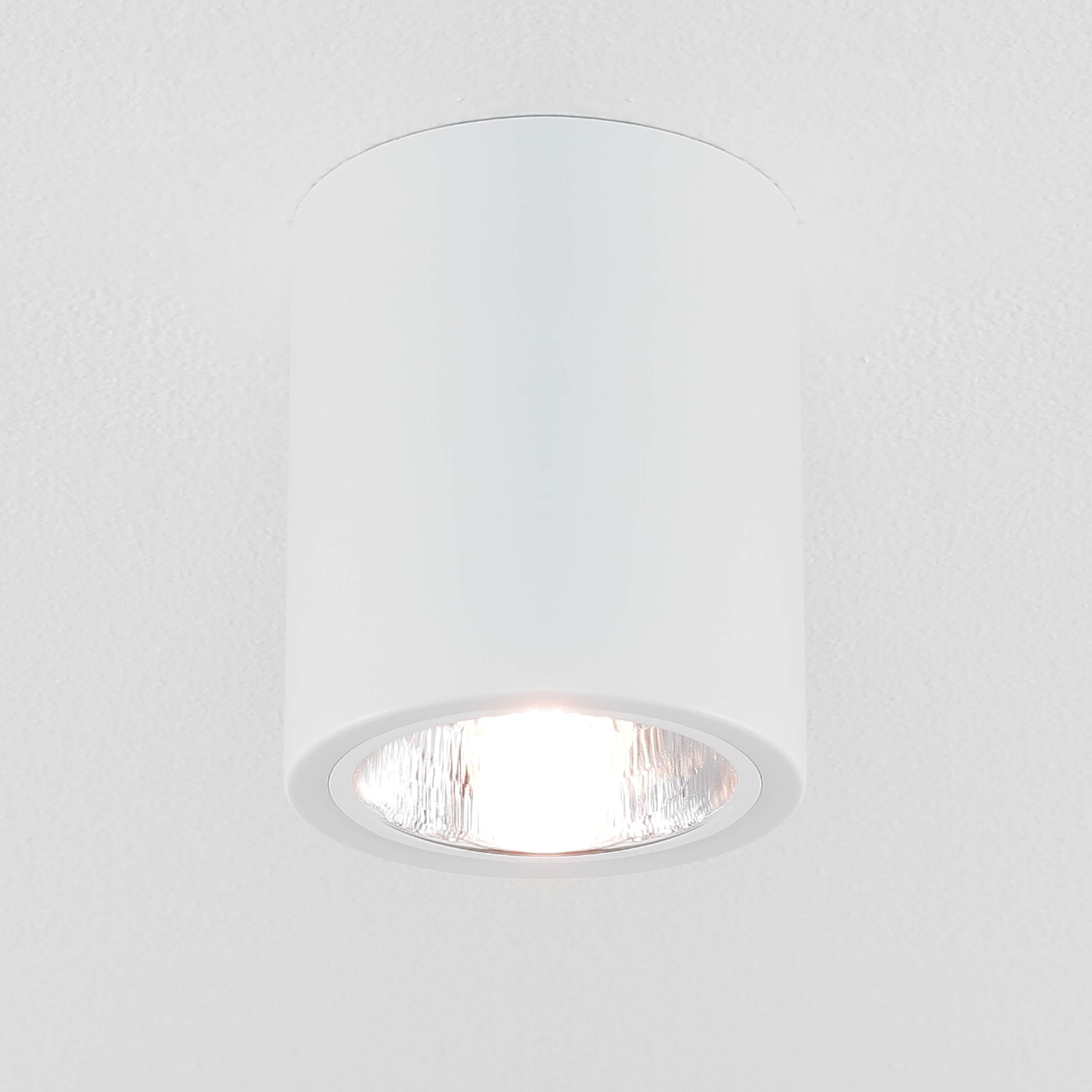 Runde Bauhaus Deckenleuchte Deckenlampe für die Küche in Weiß Runde Bauhaus Deckenleuchte Deckenlampe für die Küche in Weiß