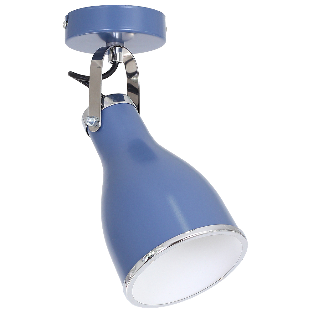 Wandleuchte Spot Strahler BJORN BLUE Metall E27 Wandleuchte Spot Strahler BJORN BLUE Metall E27