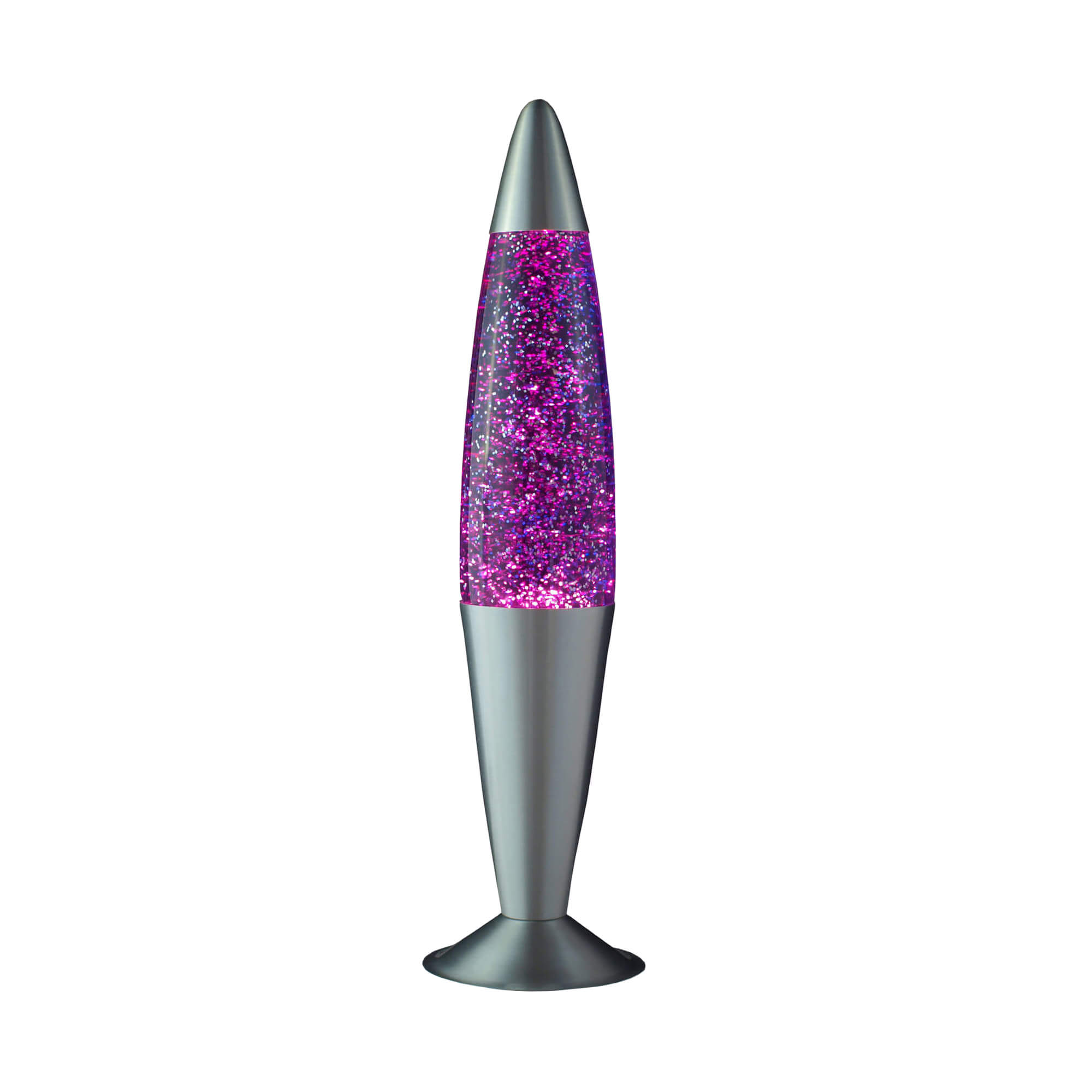 Elegante Lavalampe Glitter Lila Pink 42cm JENNY Elegante Lavalampe Glitter Lila Pink 42cm JENNY