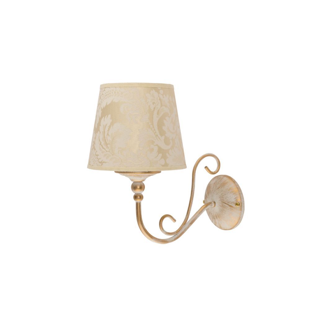 Shabby Wandlampe Barock Motiv Wandleuchte GANARA Shabby Wandlampe Barock Motiv Wandleuchte GANARA