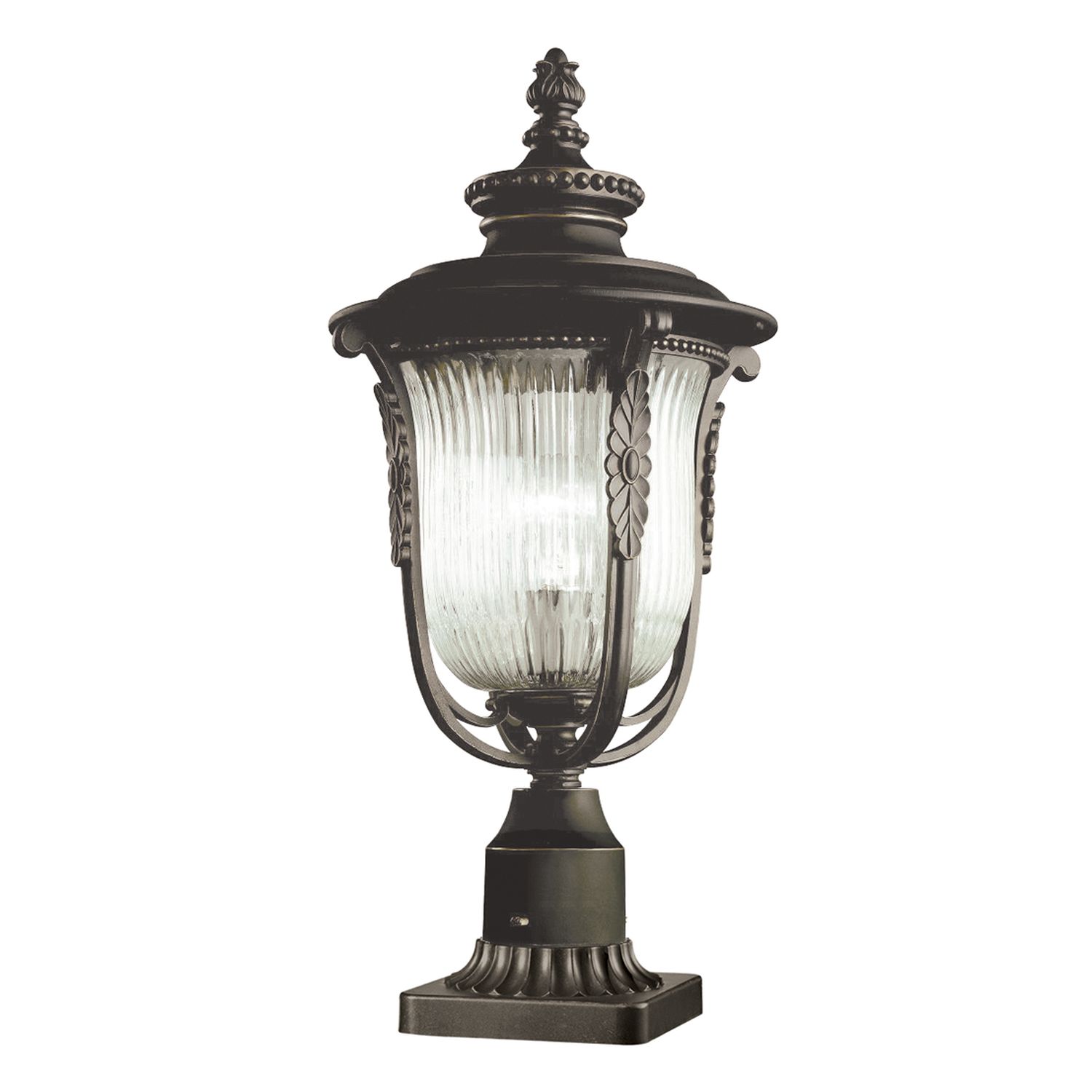 Vintage Lampe Außen Metall Riffelglas IP44 Garten Vintage Lampe Außen Metall Riffelglas IP44 Garten