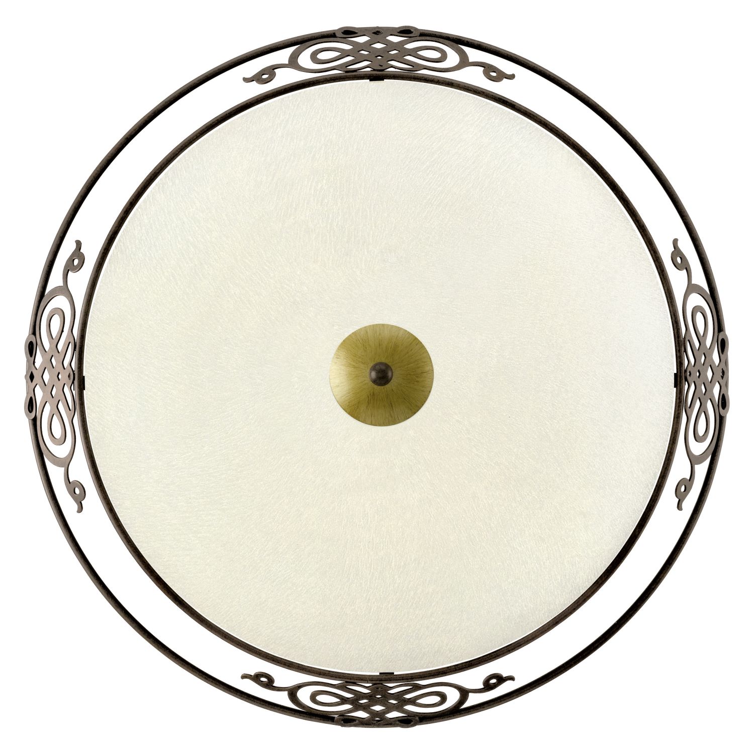Ornament Deckenleuchte Mestre Gold Ø47,5cm 3-Flmg Ornament Deckenleuchte Mestre Gold Ø47,5cm 3-Flmg