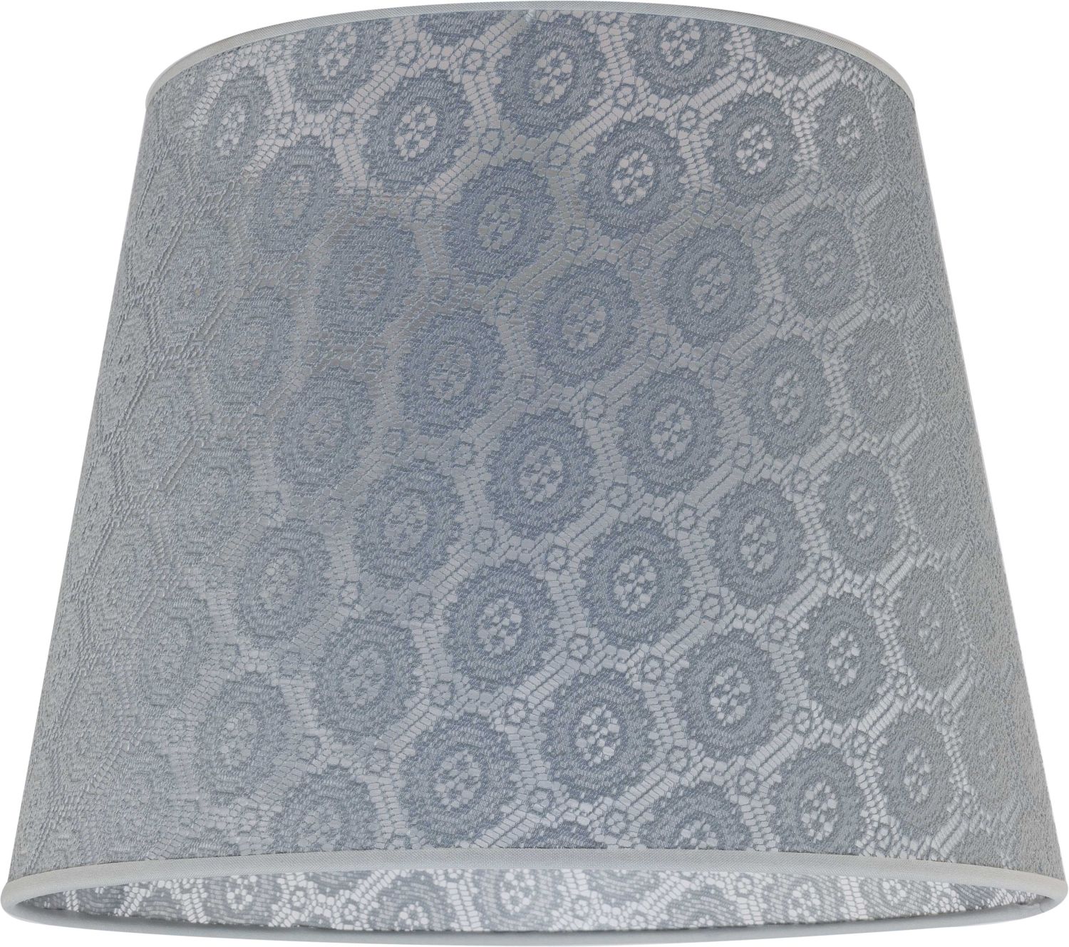 Konischer Lampenschirm Grau Hängelampe E27 Textil Konischer Lampenschirm Grau Hängelampe E27 Textil