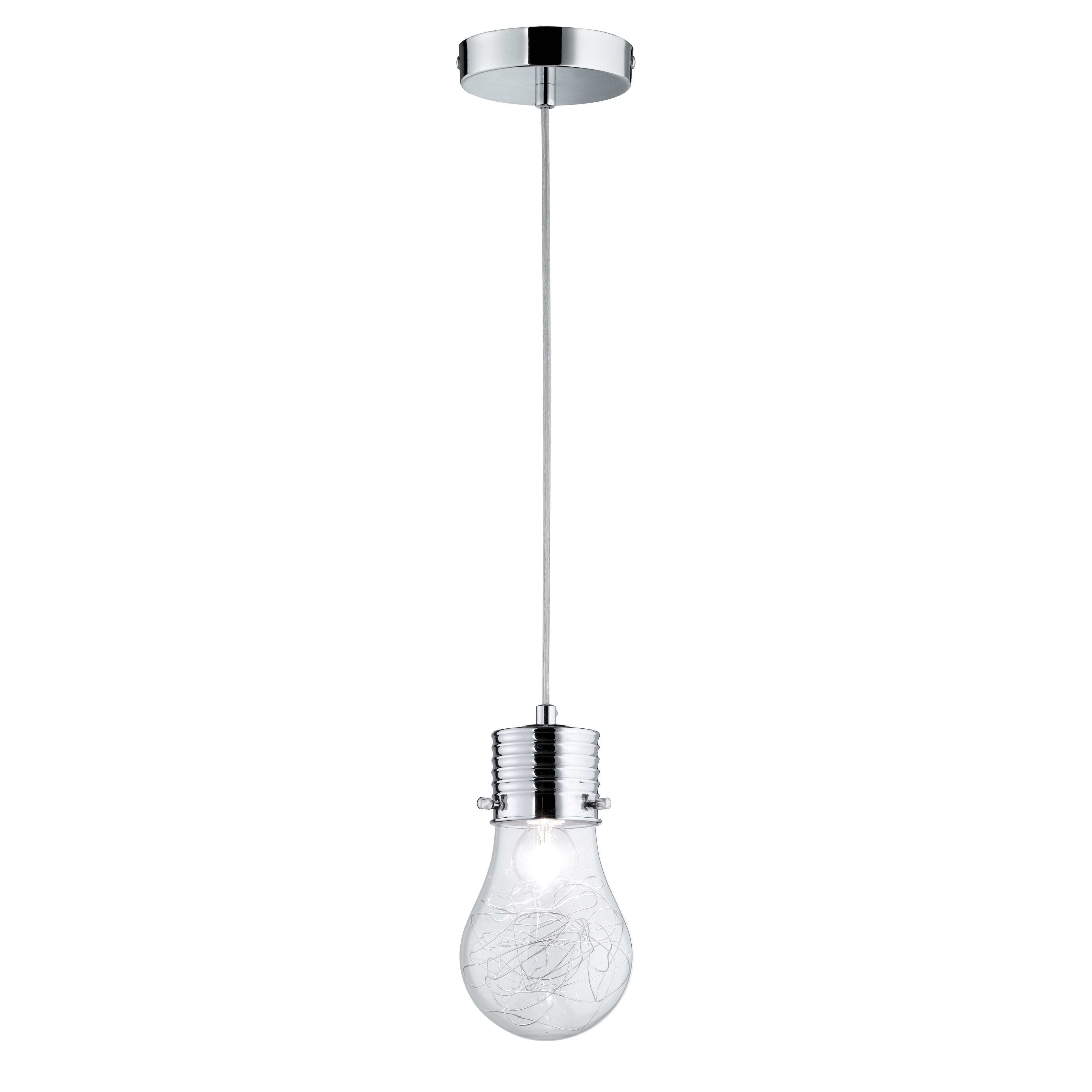 Moderne Pendelleuchte Glühbirnenform Ø29cm Moderne Pendelleuchte Glühbirnenform Ø29cm