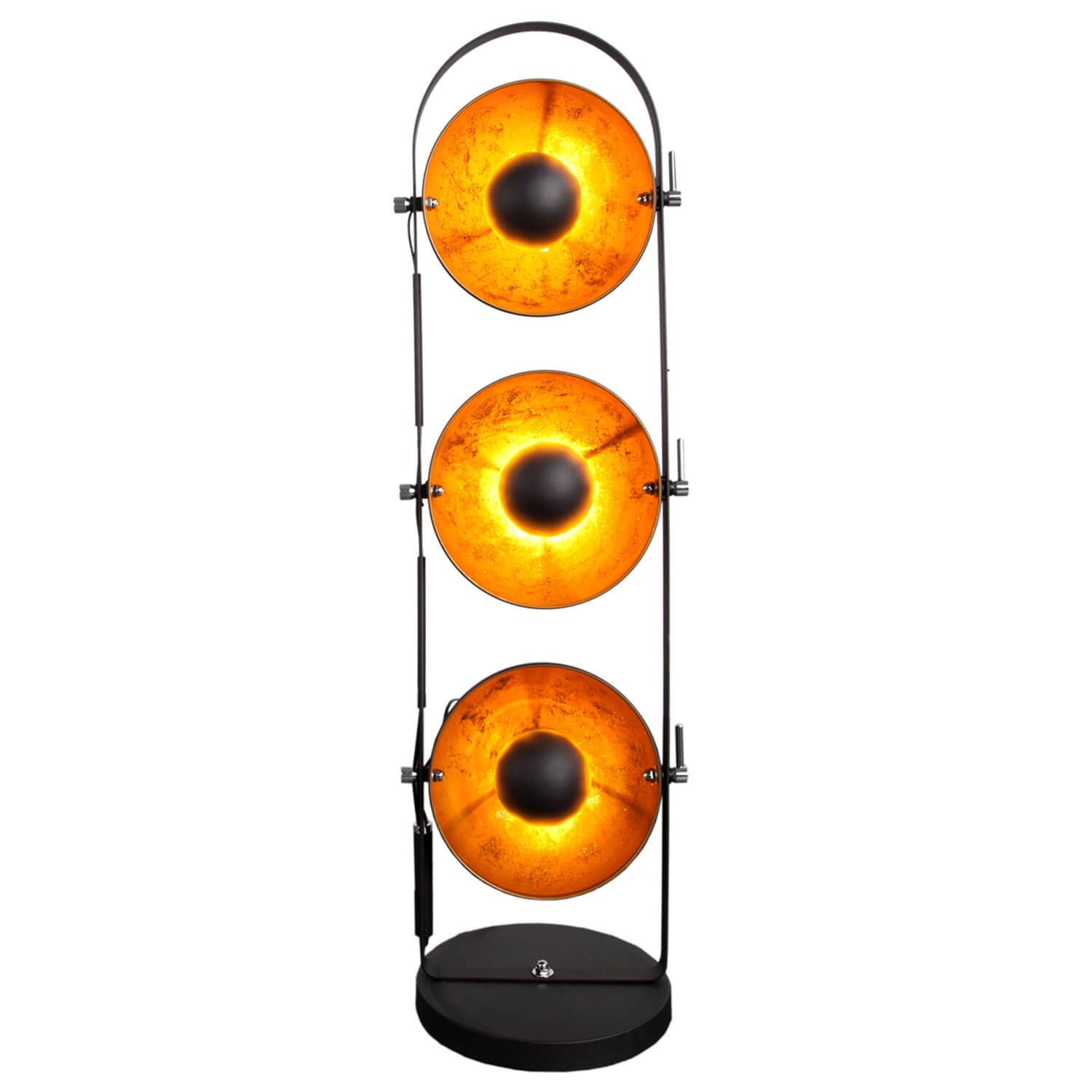 Außergewöhnlich Stehlampe 130cm Schwarz Gold Außergewöhnlich Stehlampe 130cm Schwarz Gold