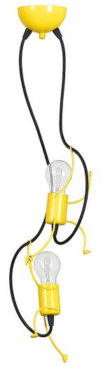LED Kinder Hänge Lampe Mädchen Jungen Spiel Zimmer Decken Leuchte Sonne gelb 