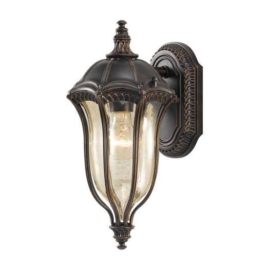 Wandlampe Außen Braun Stahl Hof Vintage IP44 ARETHA