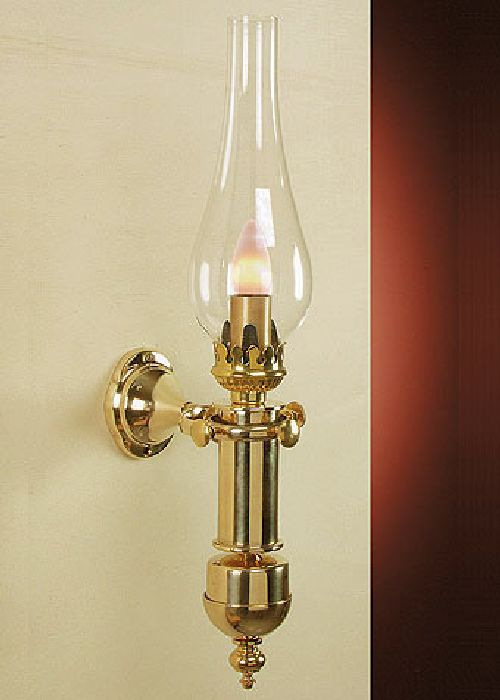 Stilvolle Wandleuchte GRETA Messing Glas Antik Stilvolle Wandleuchte GRETA Messing Glas Antik