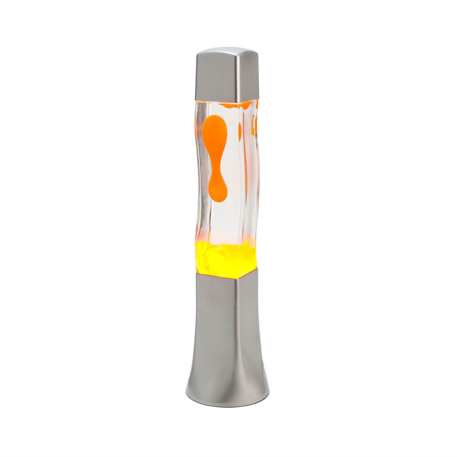 Fröhliche Lavalampe Orange Retro Lampe BECKSTER Fröhliche Lavalampe Orange Retro Lampe BECKSTER