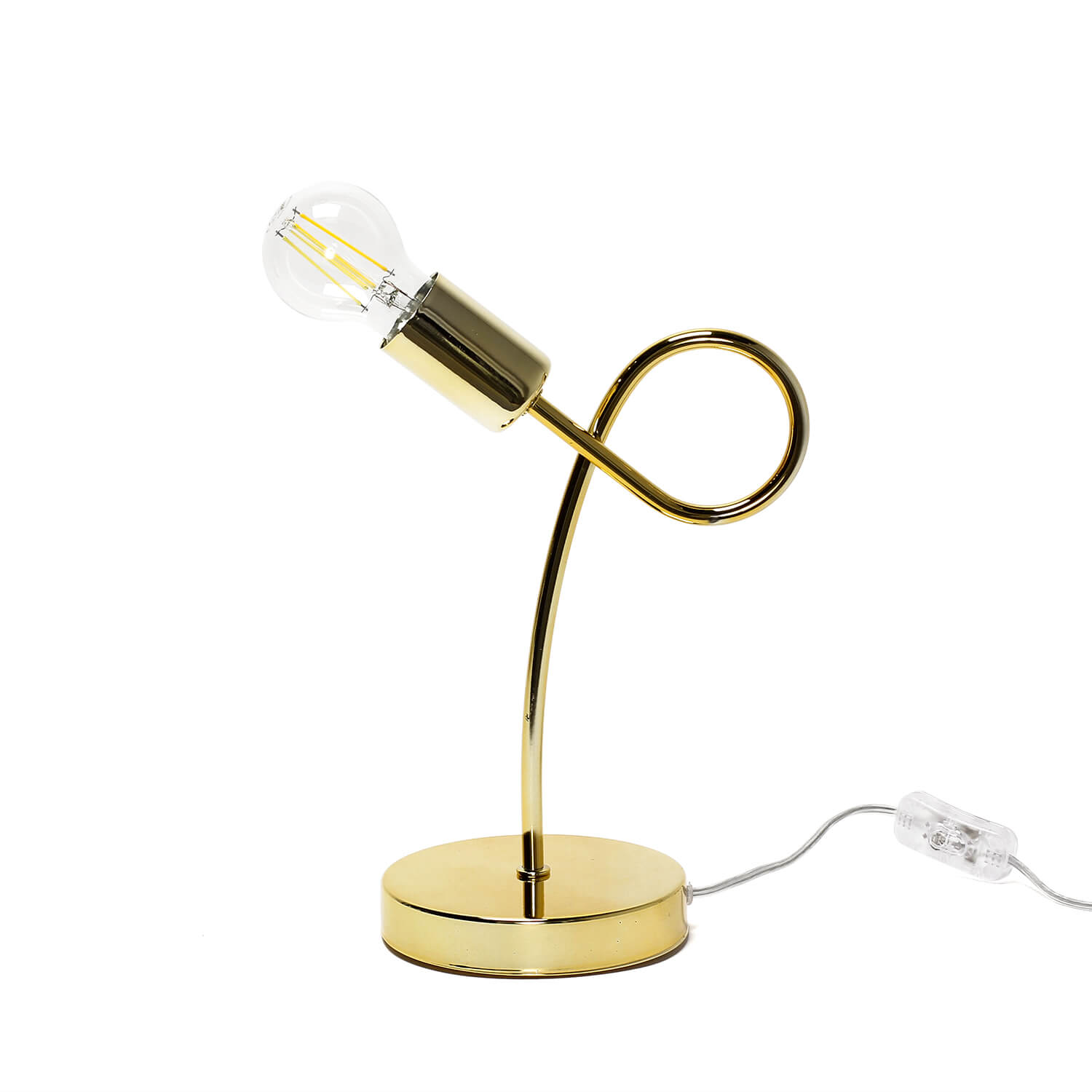 Tischlampe in Gold H:32cm Metall Modern MADALYNN Tischlampe in Gold H:32cm Metall Modern MADALYNN