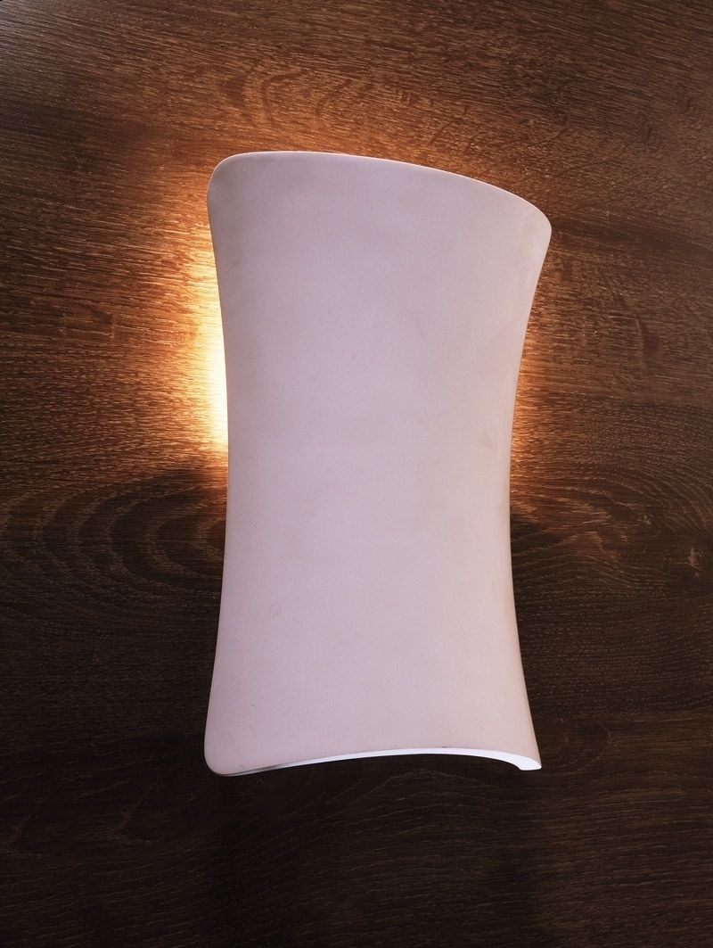 Wandleuchte Matilda Gips Überstreichbar Wandleuchte Matilda Gips Überstreichbar