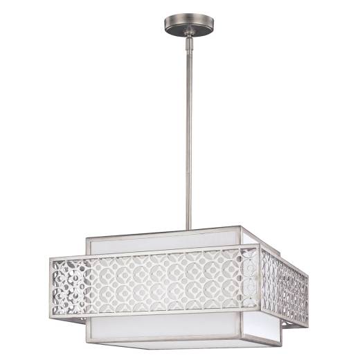 Deckenleuchte BIRO Silber Design Lampe Wohnzimmer