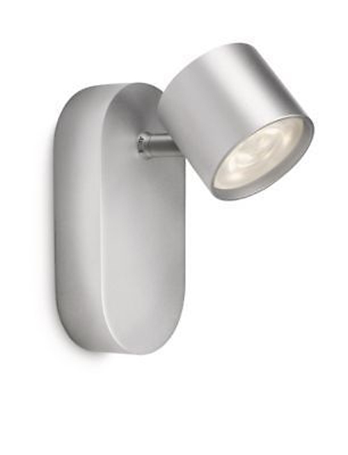 Philips LED Wandleuchte Cyl Silber Schwenkbar Philips LED Wandleuchte Cyl Silber Schwenkbar