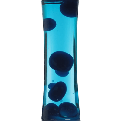 Lavalampen Blau