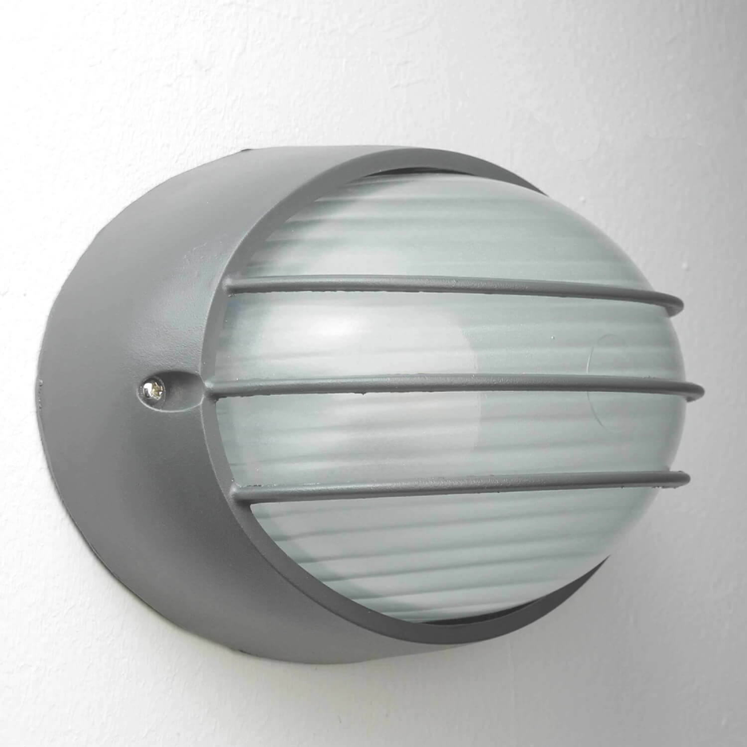 Maritime Wand Außenlampe Anthrazit oval AMSTERDAM Maritime Wand Außenlampe Anthrazit oval AMSTERDAM