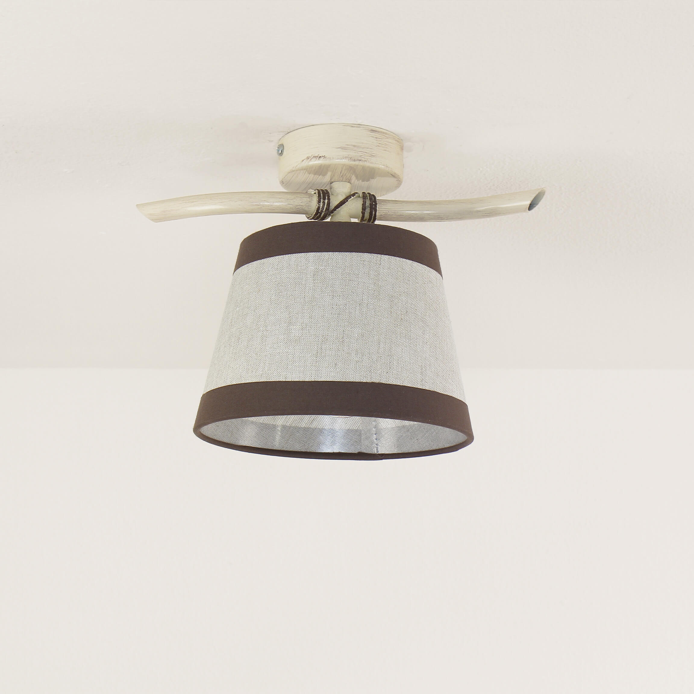 Deckenlampe Creme Beige gemütlich Niki Deckenlampe Creme Beige gemütlich Niki
