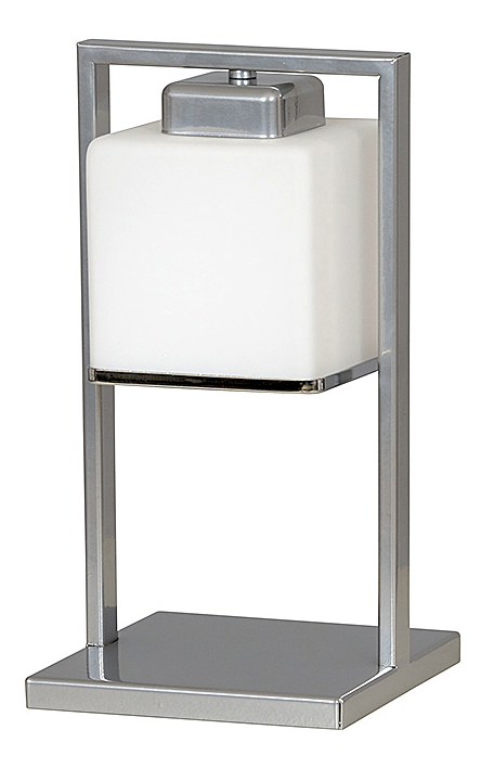 Tischlampe HANNIE Weiß Silber H:38cm zeitlos Tischlampe HANNIE Weiß Silber H:38cm zeitlos