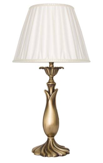 Nachttischlampe Weiß