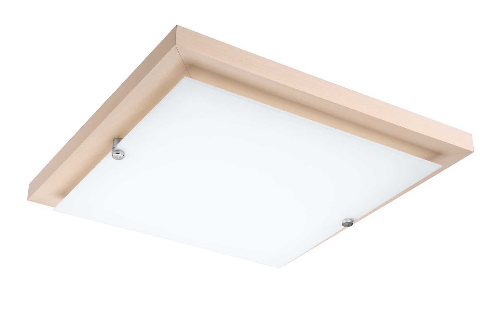 LED Deckenleuchte Weiß Holz quadratisch Wohnzimmer LED Deckenleuchte Weiß Holz quadratisch Wohnzimmer