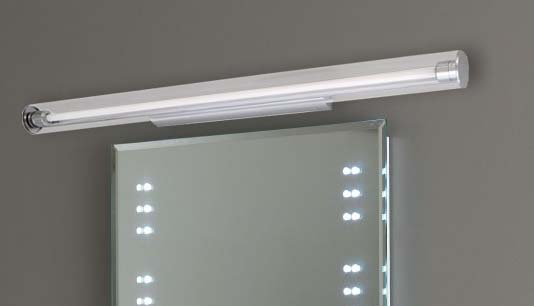 LED Badleuchte Spiegel Modern Chrom 4000K LED Badleuchte Spiegel Modern Chrom 4000K