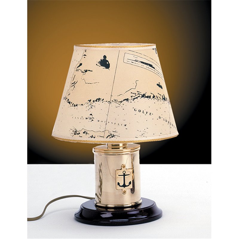 Tischleuchte Messing Maritim H:30cm extravagant Tischleuchte Messing Maritim H:30cm extravagant