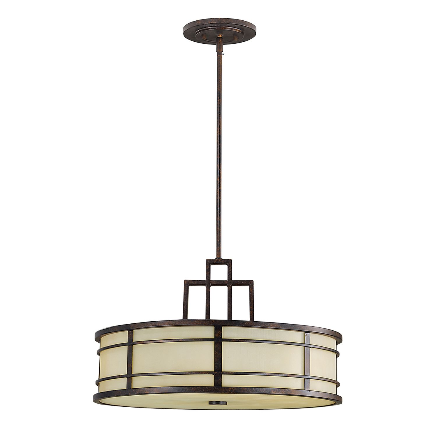 Deckenleuchte SHOJI Ø53cm kürzbar Vintage Lampe Deckenleuchte SHOJI Ø53cm kürzbar Vintage Lampe