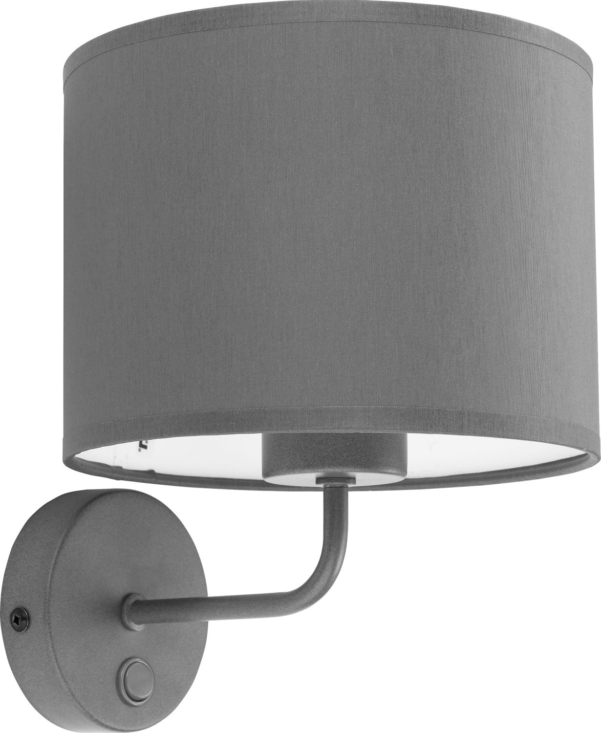 Wandlampe BAHATI Graphit Wohnzimmer Bett Leuchte Wandlampe BAHATI Graphit Wohnzimmer Bett Leuchte