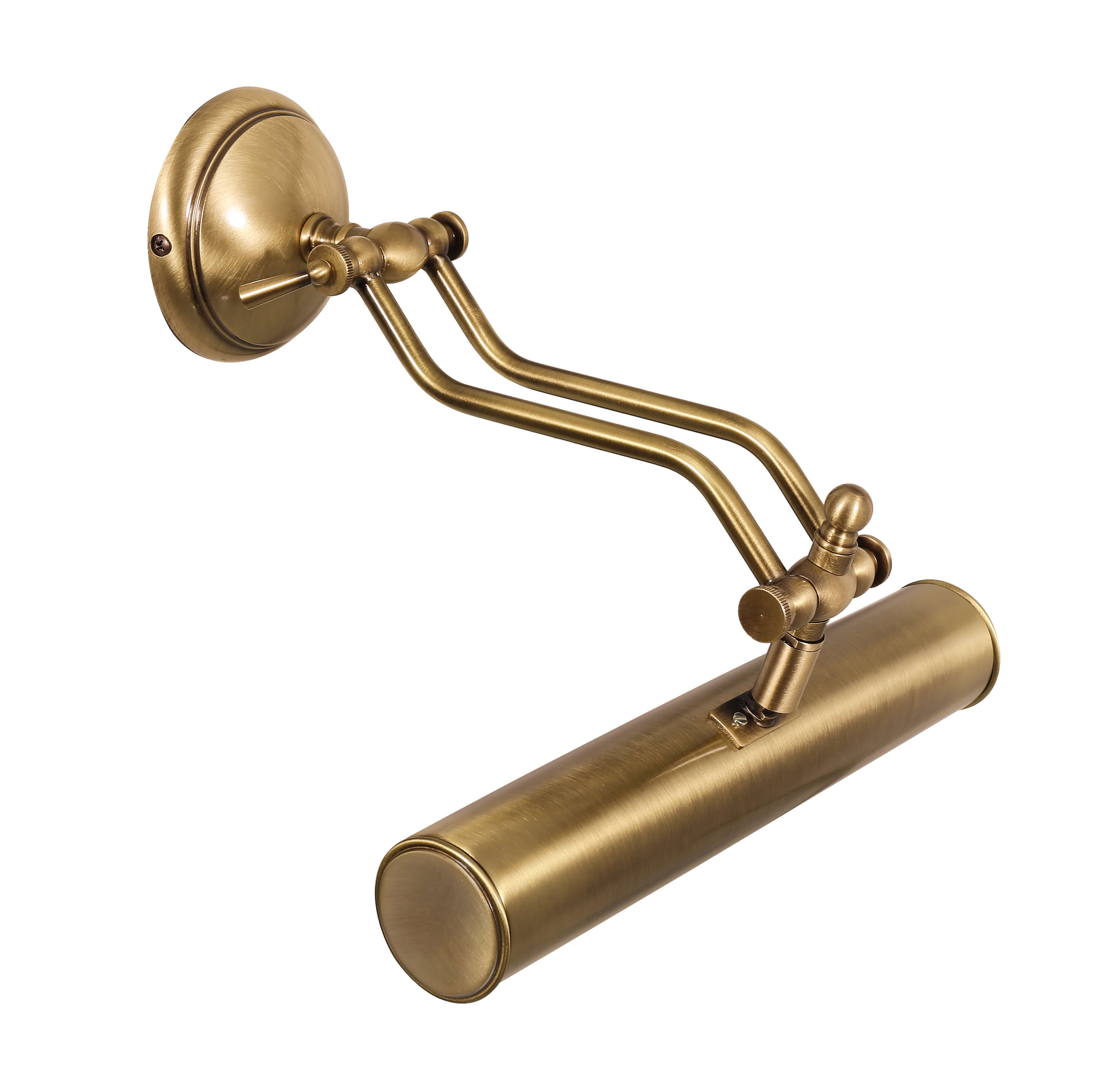 Bilderleuchte Bronze Hell aus Echt-Messing 30cm Bilderleuchte Bronze Hell aus Echt-Messing 30cm