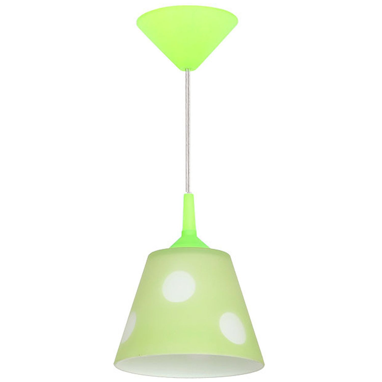 Hängeleuchte rund Glas Grün Ø16cm Kinderzimmer Hängeleuchte rund Glas Grün Ø16cm Kinderzimmer