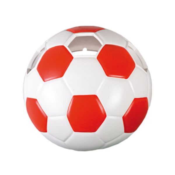 Fussball Wandleuchte fürs Kinderzimmer rot/weiß Fussball Wandleuchte fürs Kinderzimmer rot/weiß