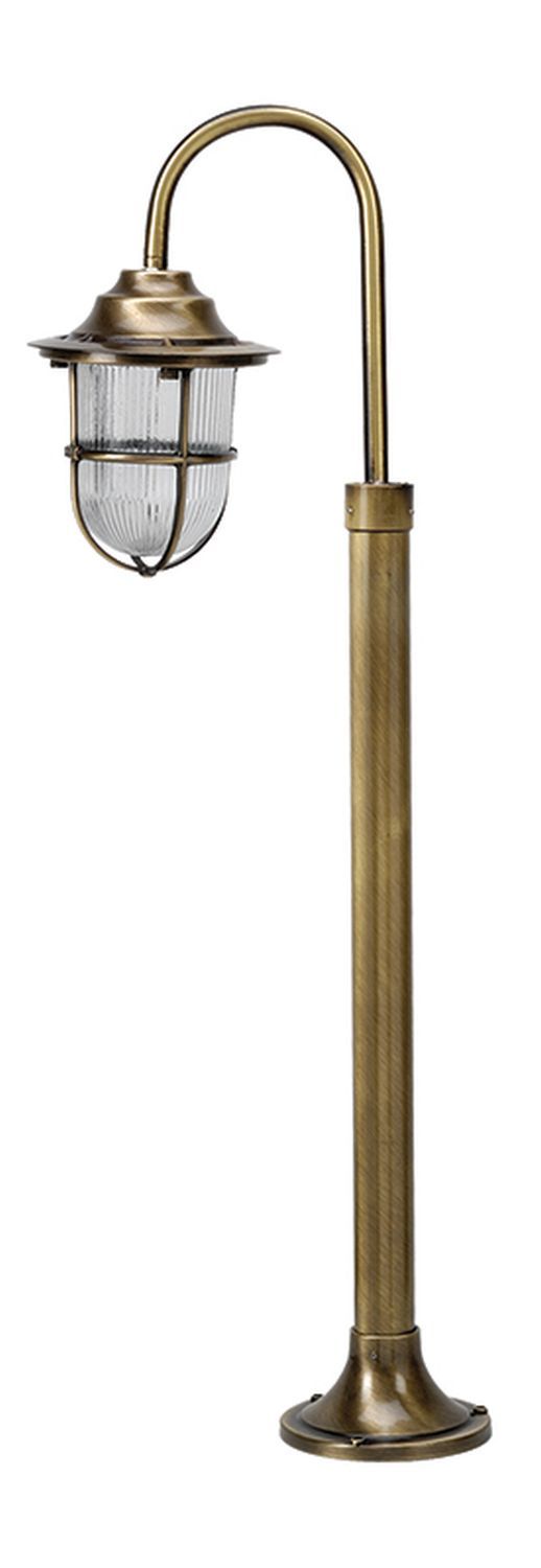 Gartenleuchte Messing 62cm hoch rostfrei SANTORIN Gartenleuchte Messing 62cm hoch rostfrei SANTORIN