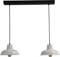 Loft Leuchte schwarz 2-flmg