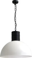 Design H&auml;ngeleuchte LARINO Wei&szlig; &Oslash;50cm...