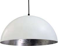 Runde Industrie Pendelleuchte Innenlampe Wei&szlig;