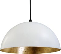Hängeleuchte Industrial Design Weiß Gold...