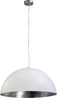 Premium Pendelleuchte Wei&szlig; Silber &Oslash;60cm E27...