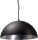LARINO H&auml;ngelampe Grau Metall Silber &Oslash;60cm Modern