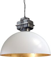 Design Hängelampe XXL Ø80cm Weiß...
