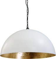 Industrie Pendelleuchte XXL Ø80cm Weiß Gold...