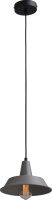 Stilvolle Pendelleuchte Grau &Oslash;25cm E27 Handarbeit