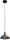 Stilvolle Pendelleuchte Grau &Oslash;25cm E27 Handarbeit