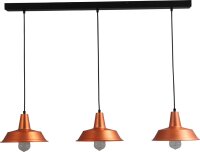 Design Pendelleuchte Kupfer 3xE27 &Oslash;25cm Handarbeit