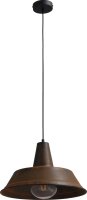 H&auml;ngeleuchte Braun Antik &Oslash;35cm Handarbeit PRATO