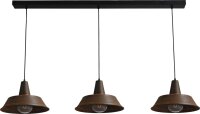 Design H&auml;ngelampe Braun Antik &Oslash;35cm 3xE27...