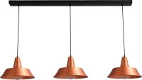 Loft Pendelleuchte Kupfer 3xE27 &Oslash;35cm Handarbeit