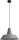 Industrie H&auml;ngelampe Grau &Oslash;45cm Handarbeit PRATO