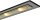 Dimmbare LED Pendelleuchte mit Glasschirm Schwarz