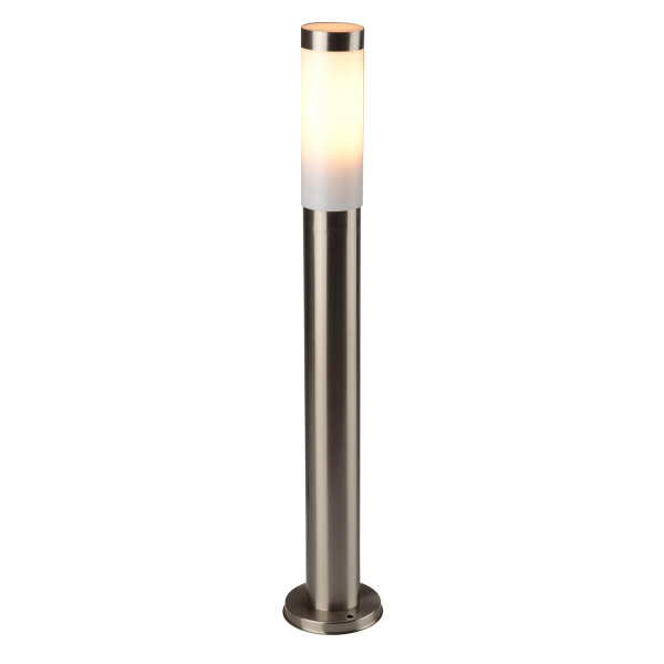 Wegeleuchte Edelstahl IP44 H:80cm Ø6cm Gartenlampe